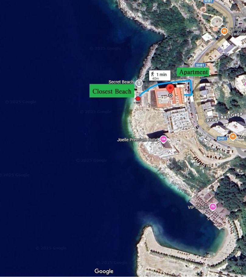 Sail Sea View Apartments Sarandë Exterior foto